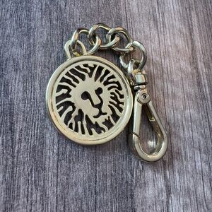 Anne Klein Lion head bag charm